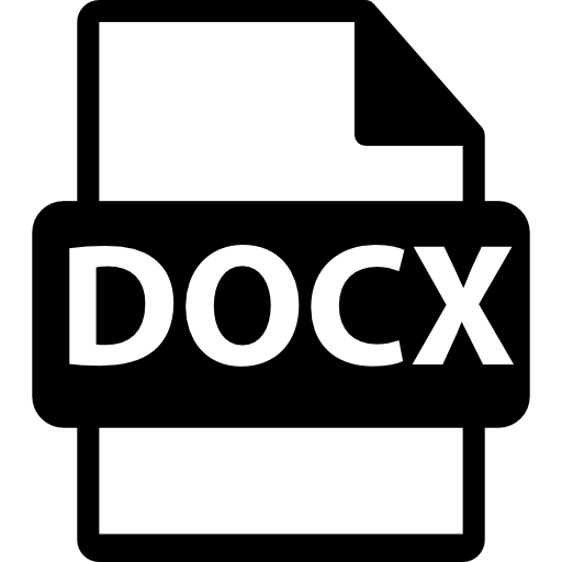 Docx Document icon