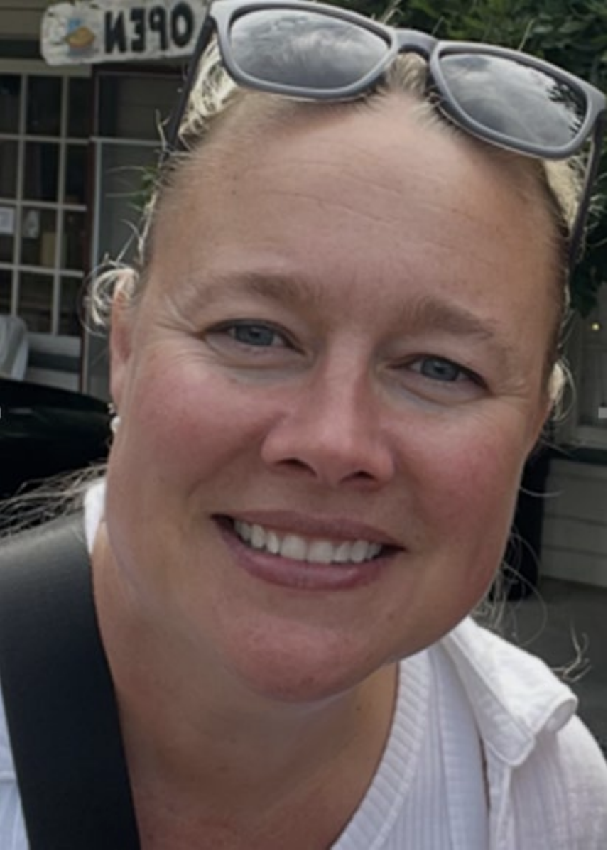 New staff member smiling